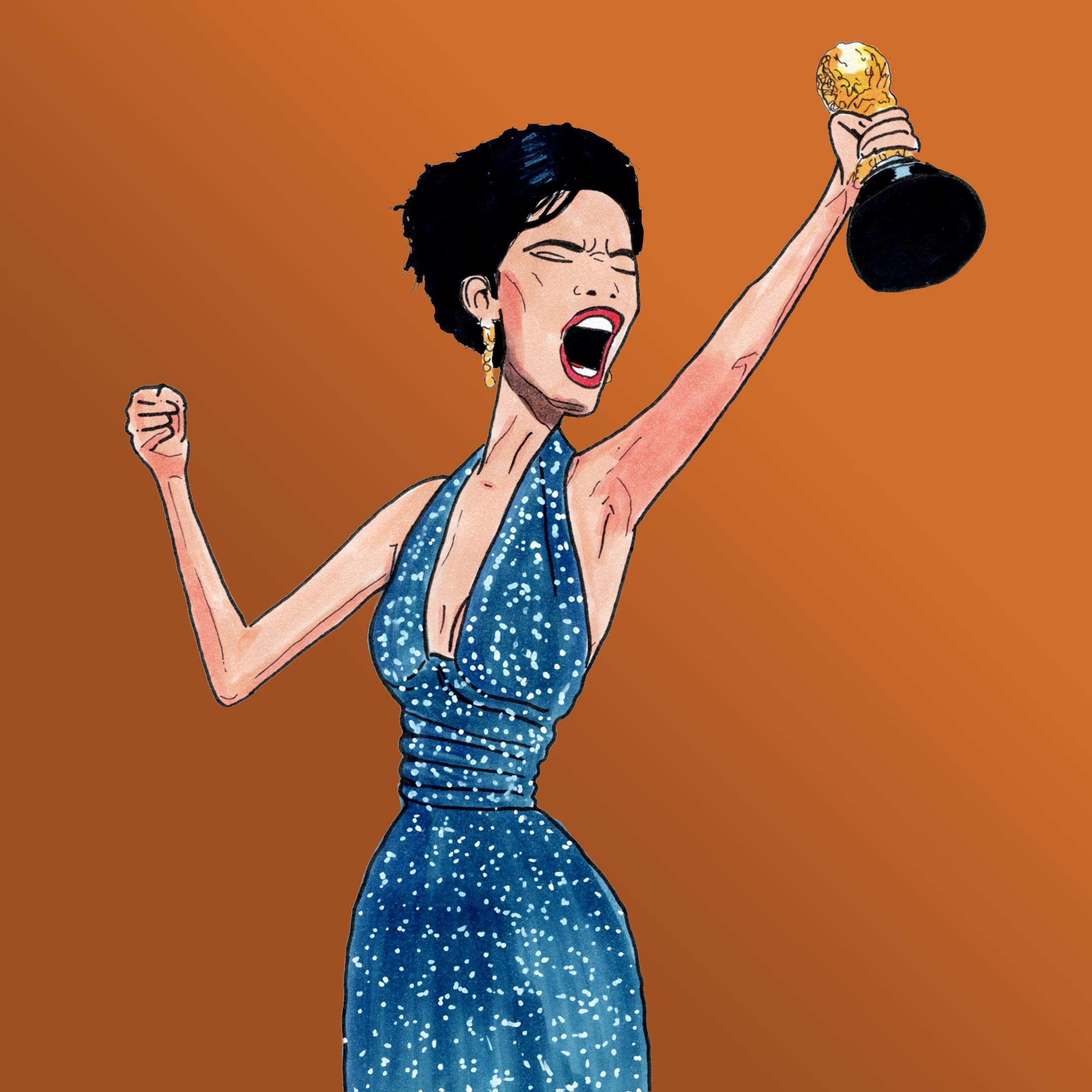 The dream of winning a Golden Globe