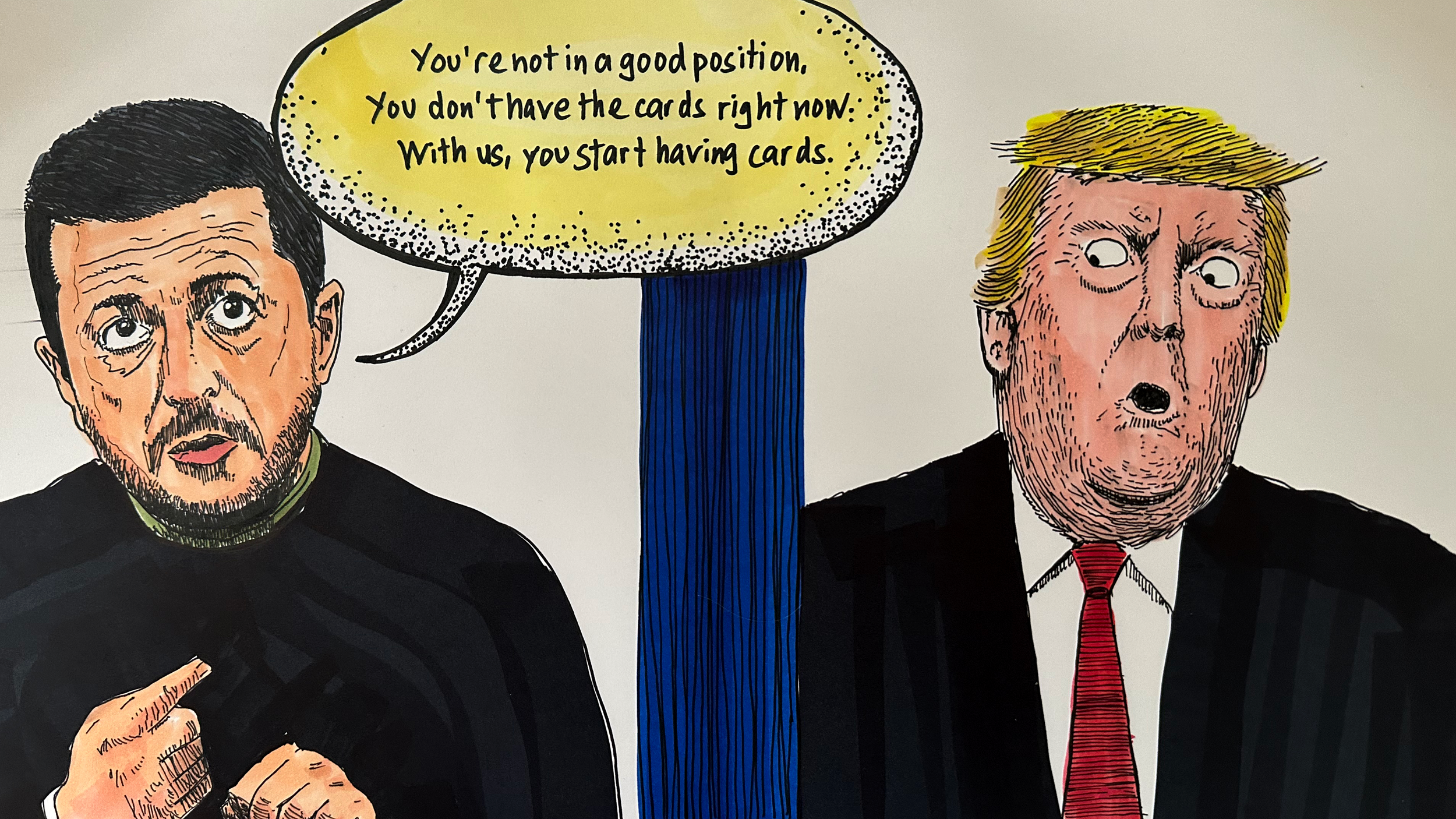 Power shifts faster than words. What was said once can be said again.