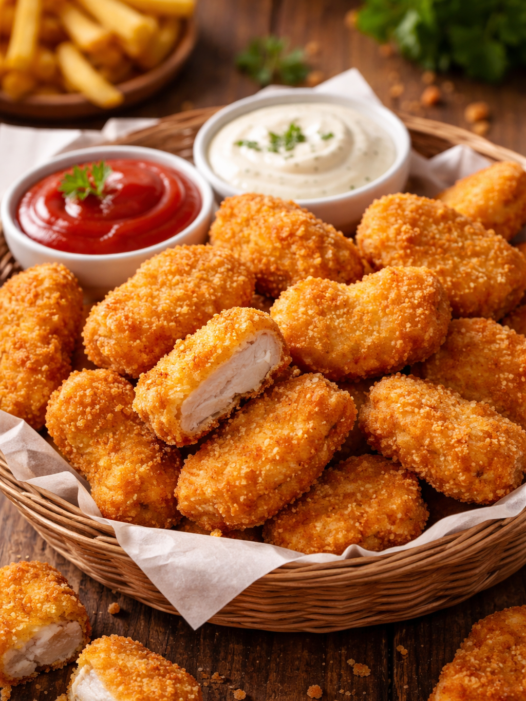 Receta de nuggets de pollo ¡y dos ingredientes sorpresa!