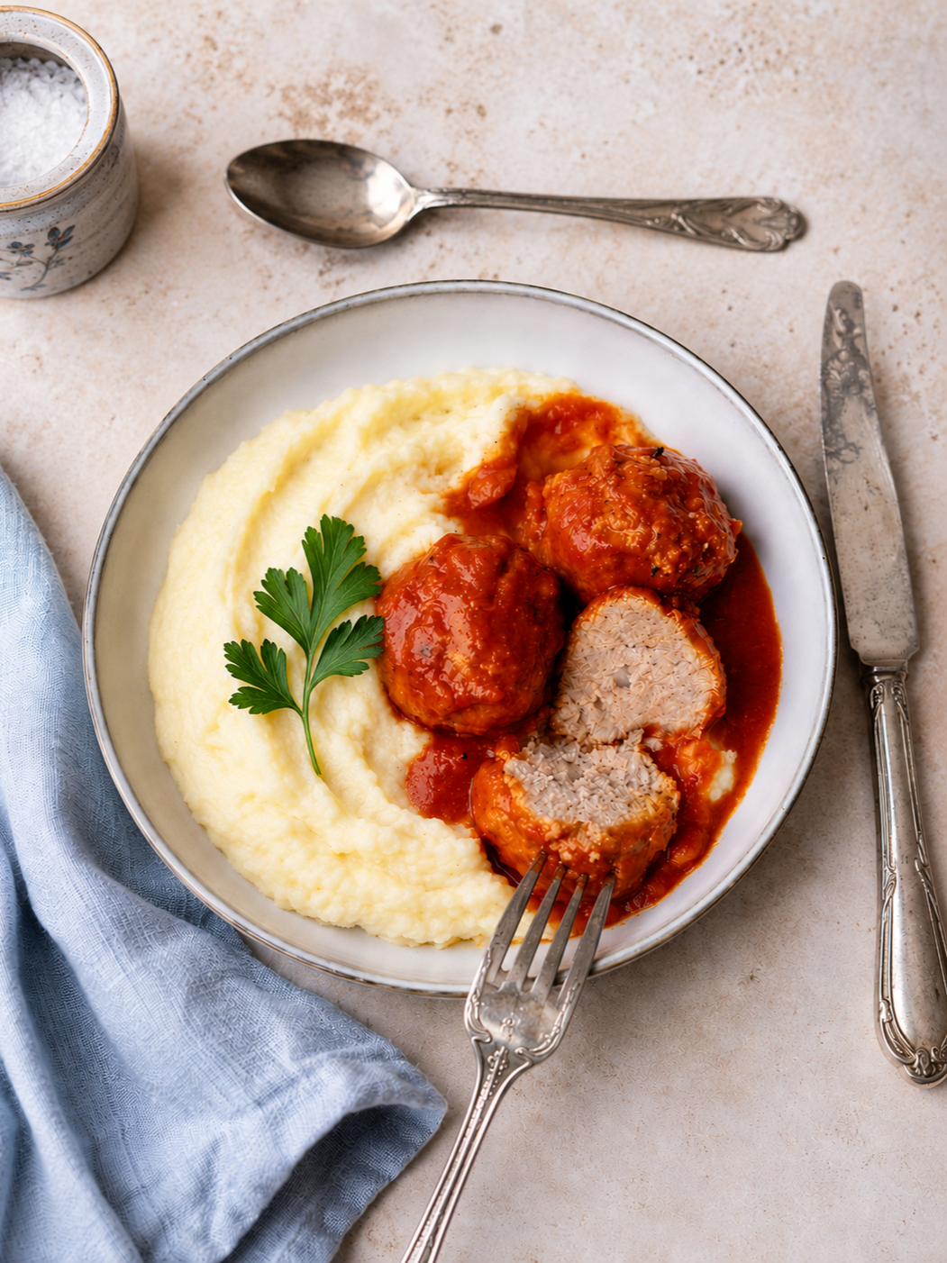 Albóndigas de pescado en salsa de tomate: receta fácil para niños