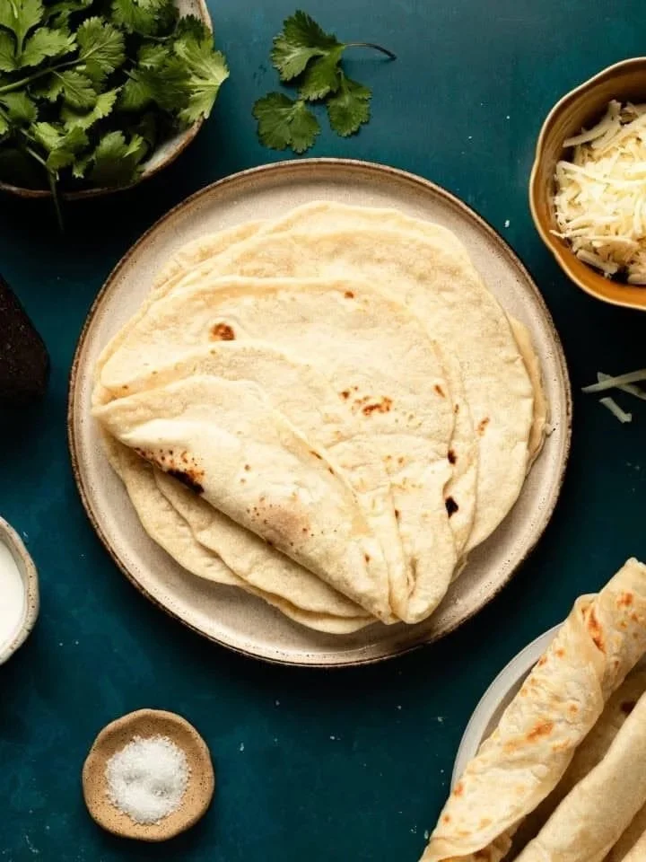 Tortitas de maíz caseras 