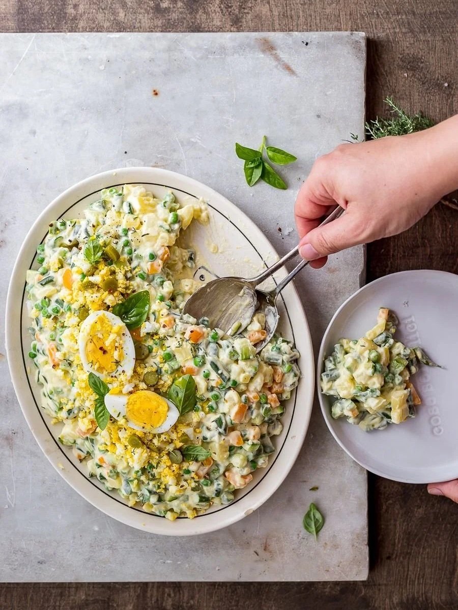 Receta de ensaladilla rusa