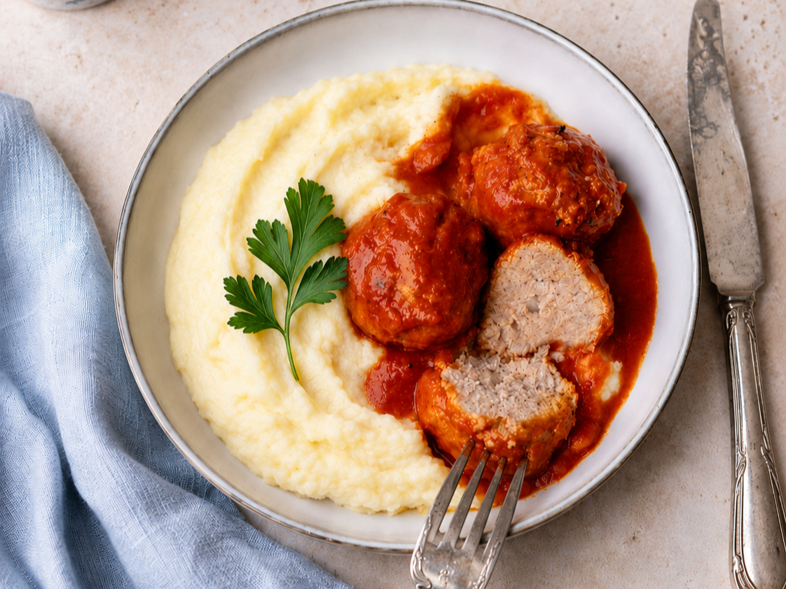 Albóndigas de pescado en salsa de tomate: receta fácil para niños