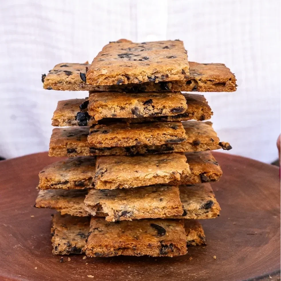 Cookies con aceitunas negras, de Hermanas Arce