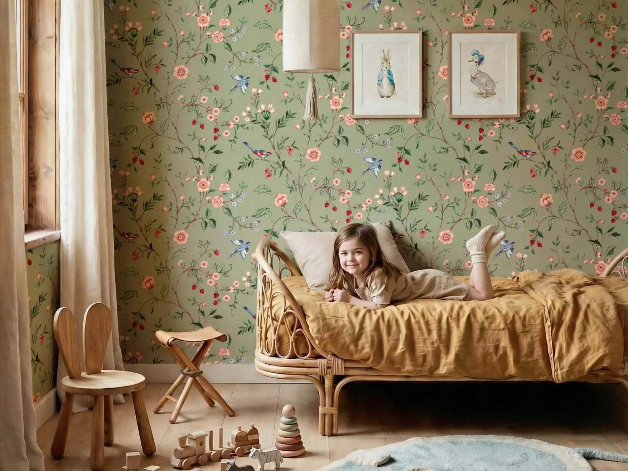 Coordonné, papel pintado