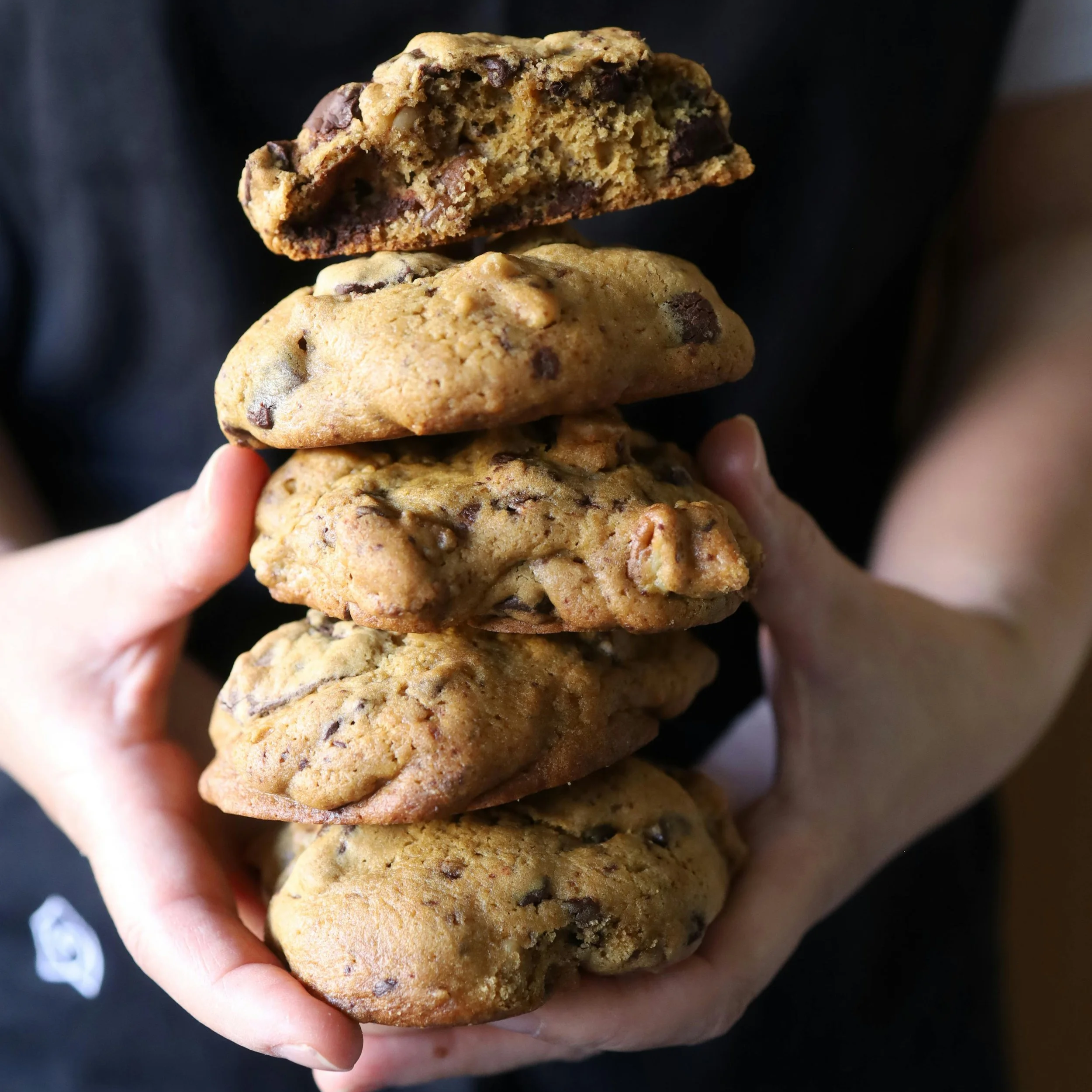 Receta fácil de cookies de chocolate