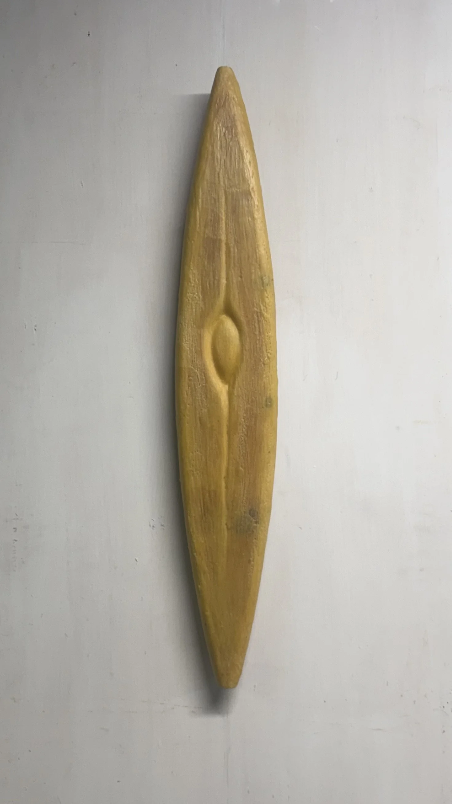 Untitled 3 2026
Wood, Beeswax
4”x24.5”x1”