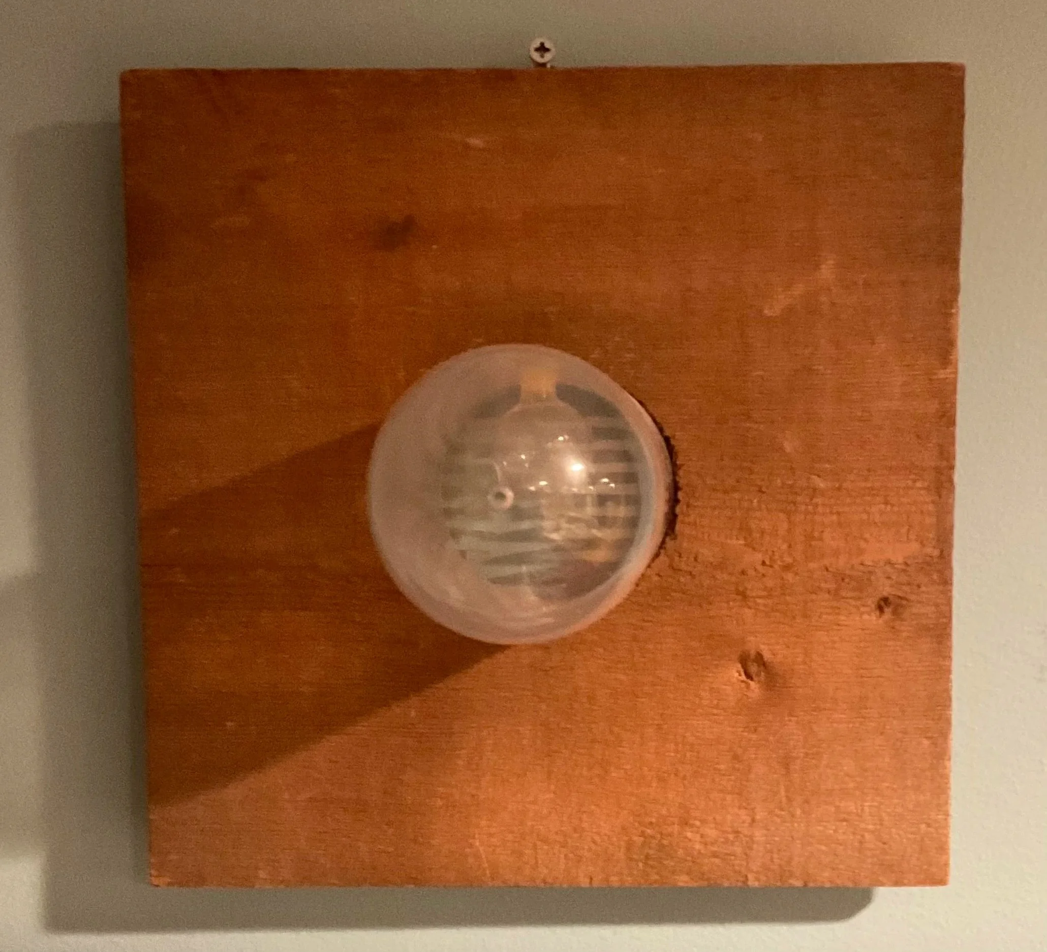 VIEWER
1972
Wood, Plastic
9.5"x9.5"x6.5"
