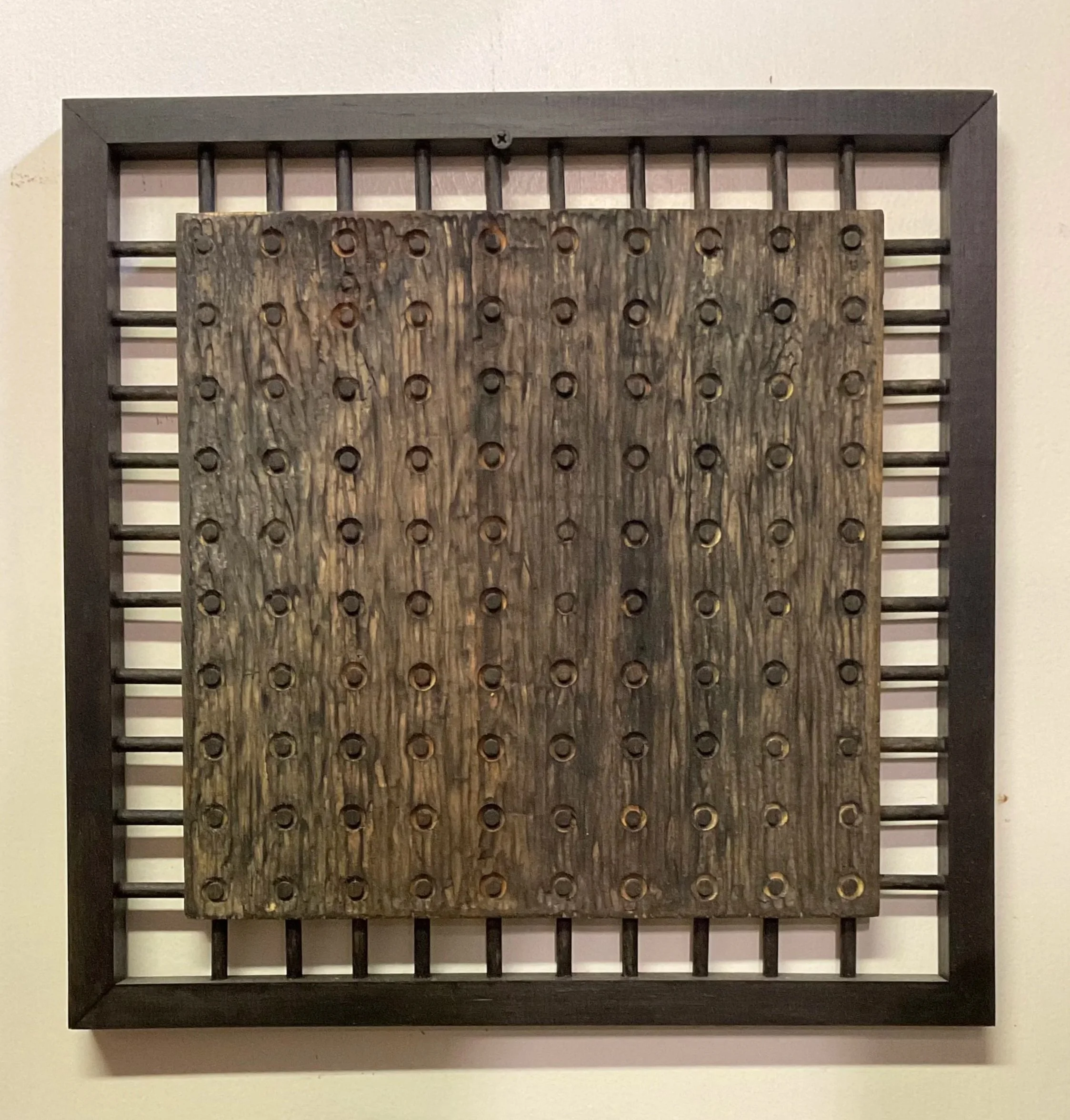 BLOCK PRINT LOOM 2024
Wood, Oil
13”x13”