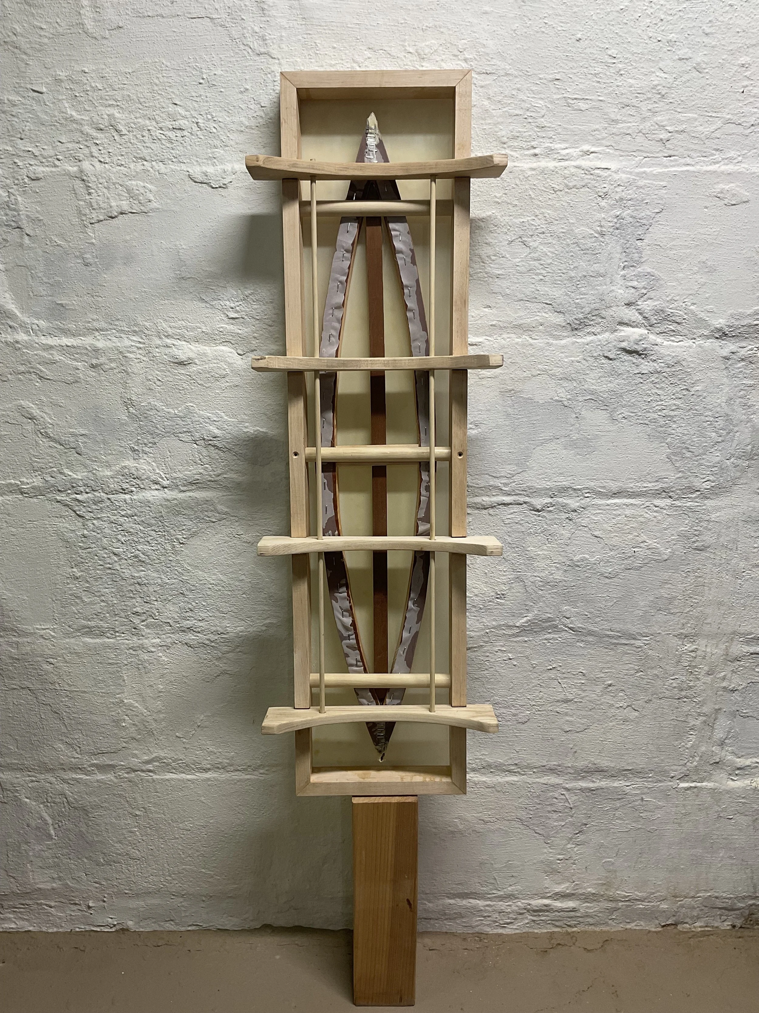 VEN / MANDORLA (rear) 2022
Wood, Screen Fabric
12"x36"x4"
