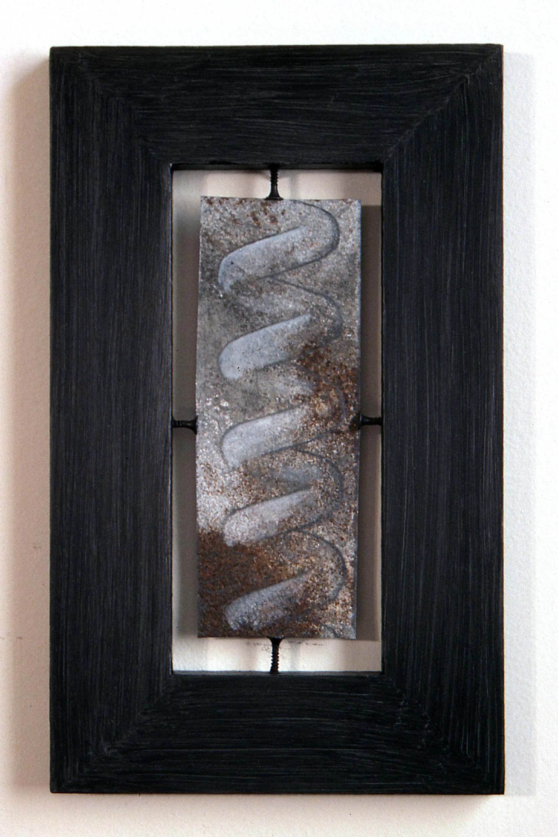 SPRING FOR PENNY 1987
Oil, Wood, Metal
8"x14"