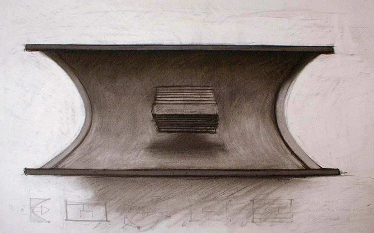 DULL HEAT SKETCH 1986
Pencil, Charcoal on Paper
22"x30"
