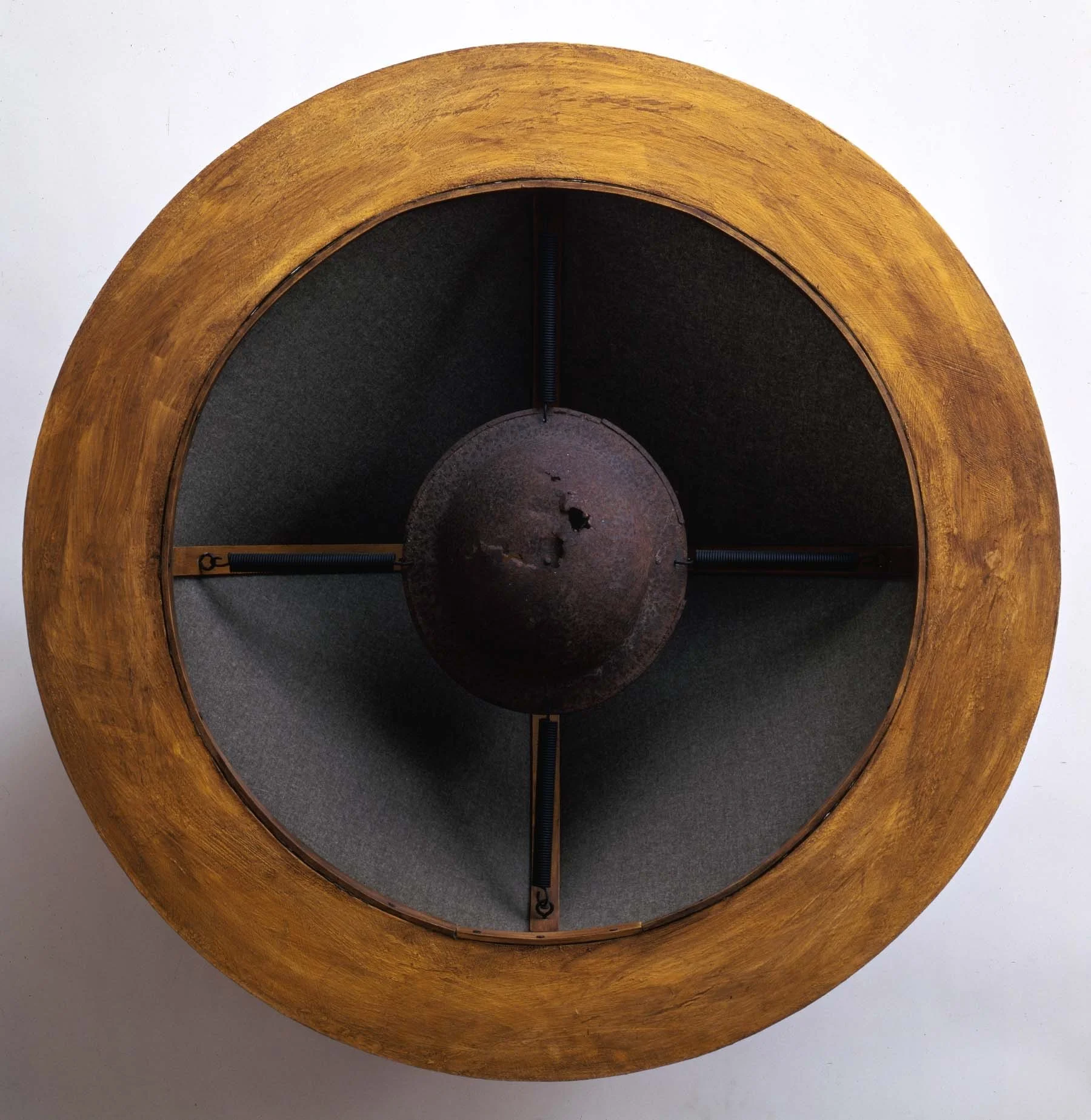 SPEAKER 1988
Wood, Wool, Springs, WW One Helmet
48”x48”x20”