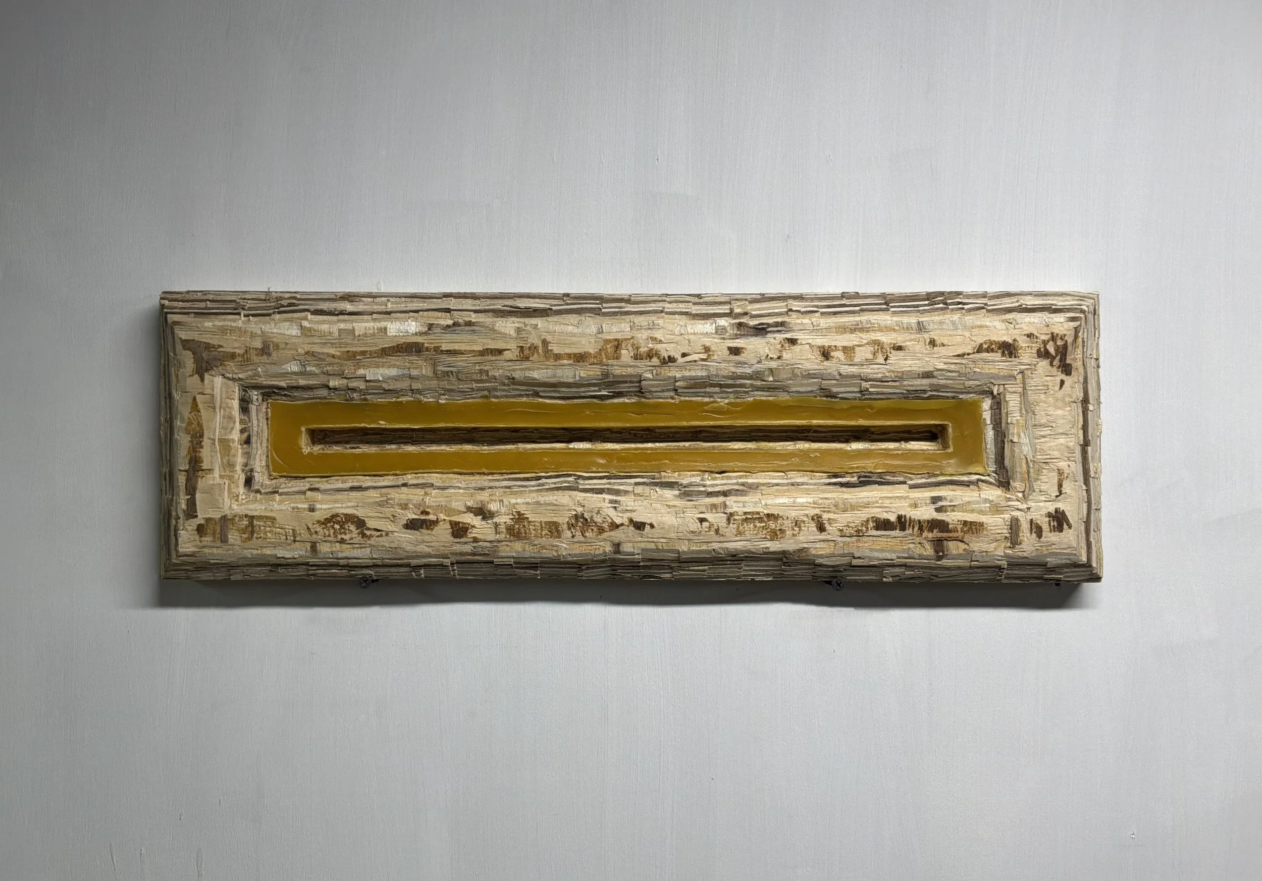 TROUGH 2026
Plywood, Bees wax
7.5”x24”x2”
