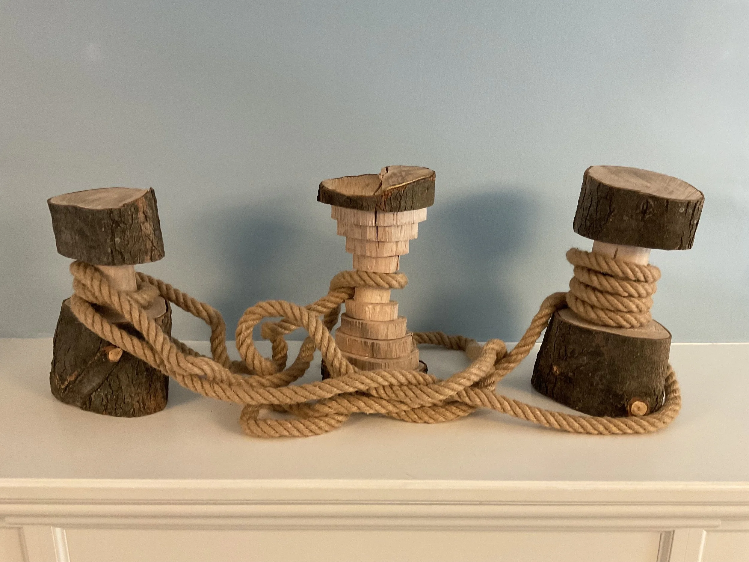 UNTITLED GROUP 2024
Maple, Jute
36” x 14”