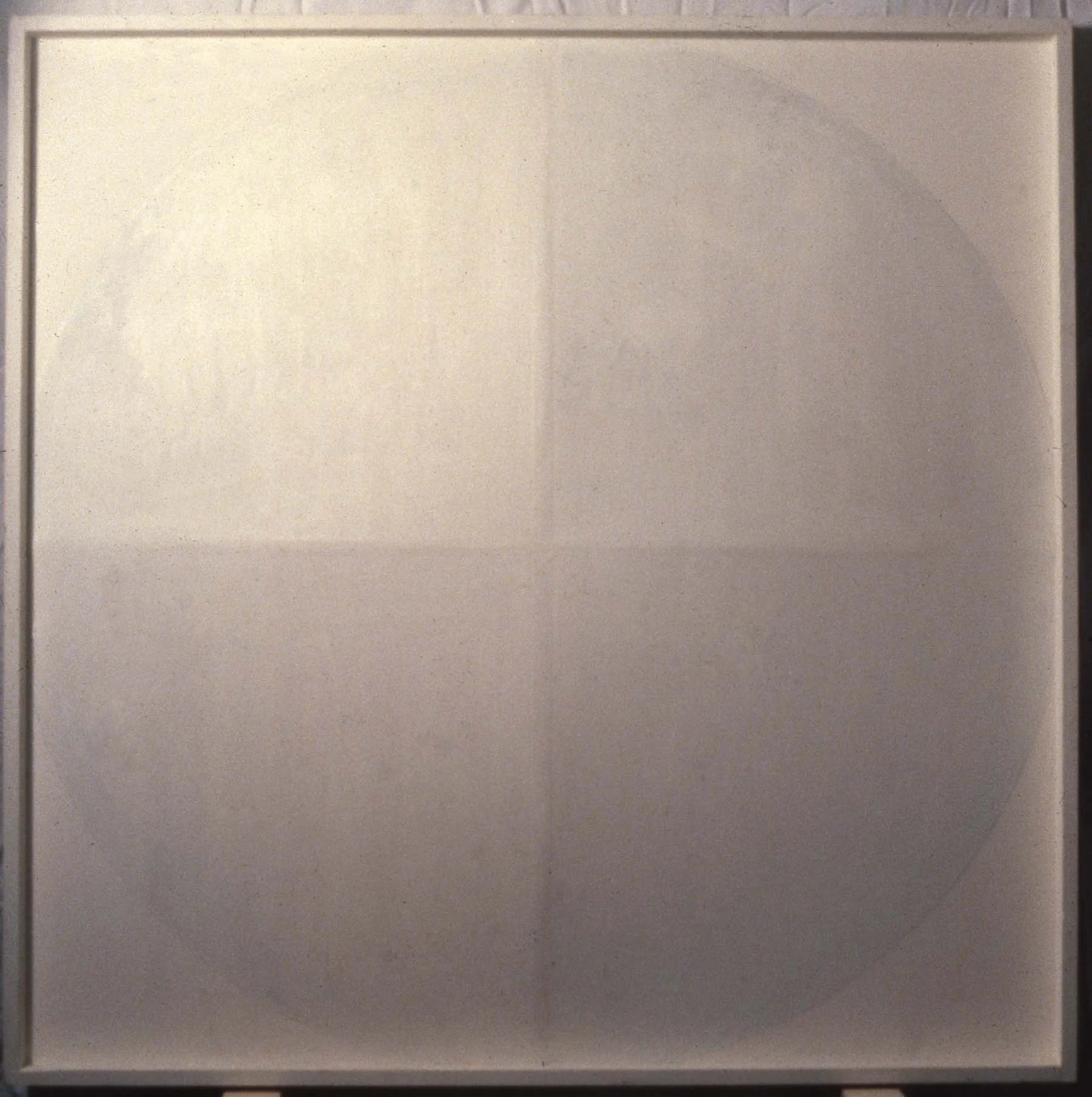 WHITE SPHERE
1972
Acrylic on canvas
4’x4’
