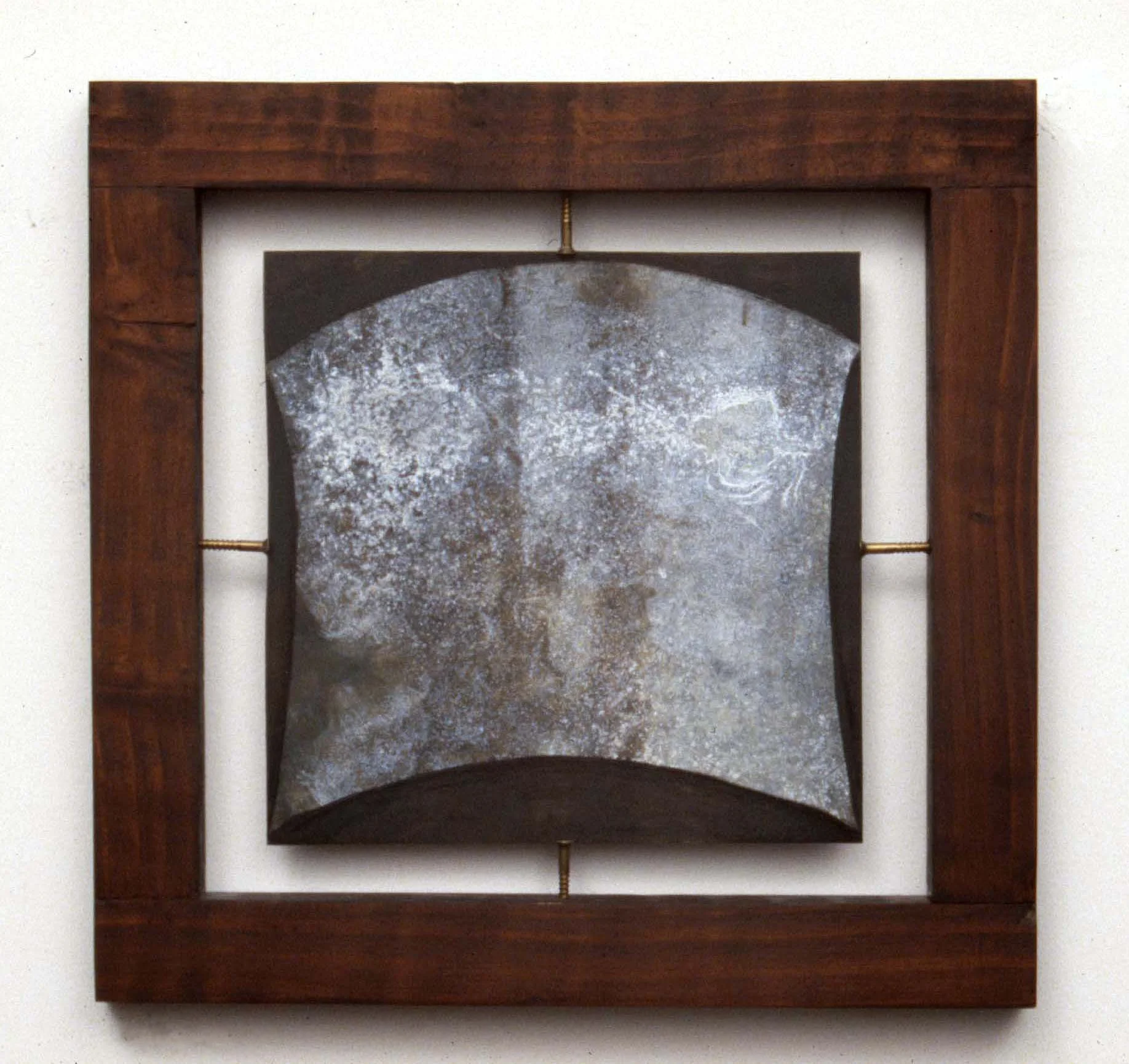 #4 1986
Oil on wood, metal
13"x13"