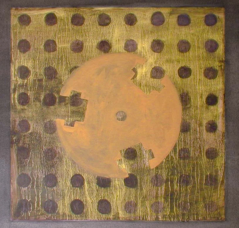 DRAWING 2 1989
Oil on Paper
16"x16"