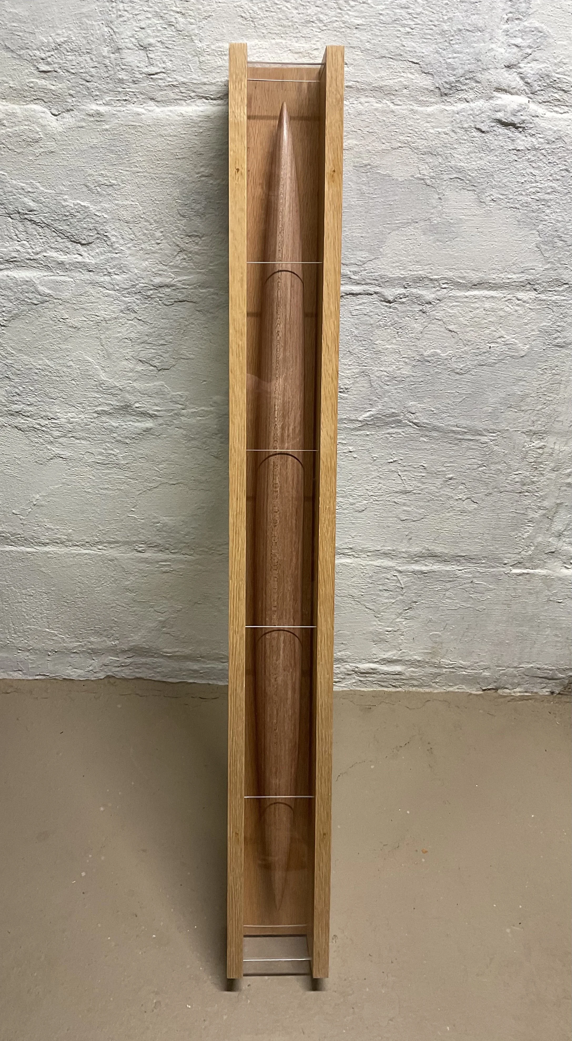 …POINT IN TIME AND SPACE 2023
Wood, Plexiglass
