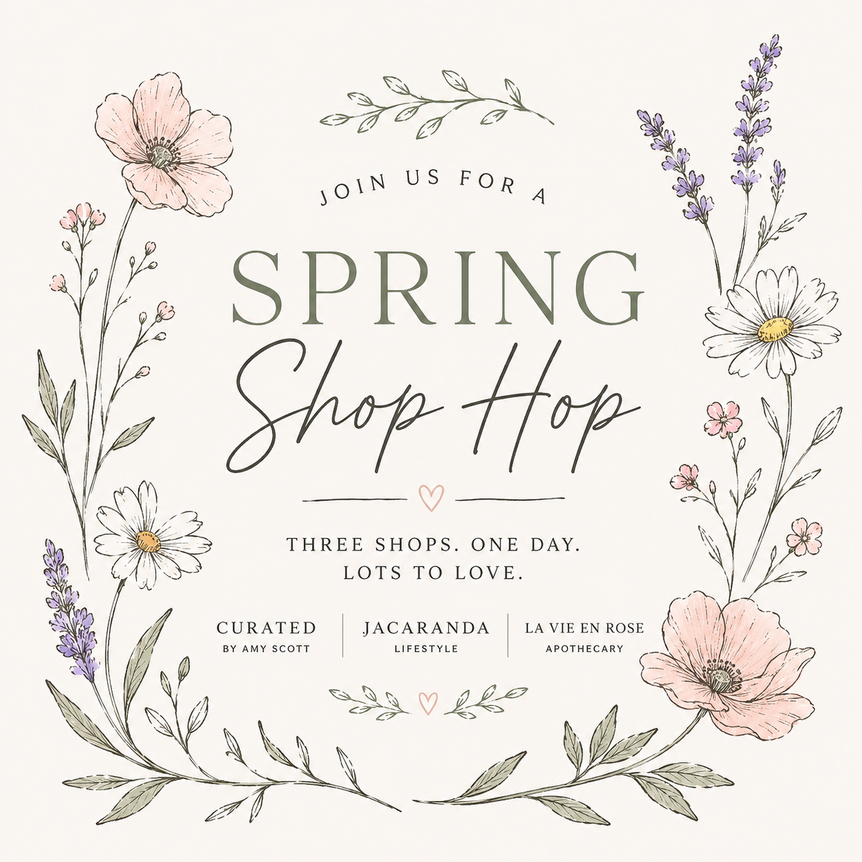 Spring Shop Hop