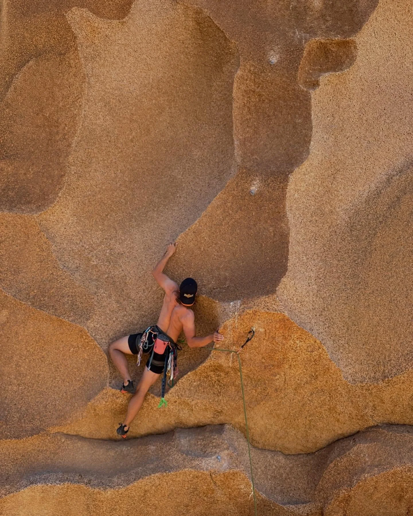 Absolutely mesmerized by this project route called &lsquo;scream&rsquo; that still remains unclimbed!