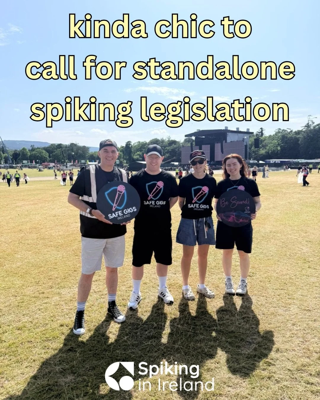 kinda chic to support Spiking in Ireland 🫶🏻 
Link in bio to sign our petition ✍🏼