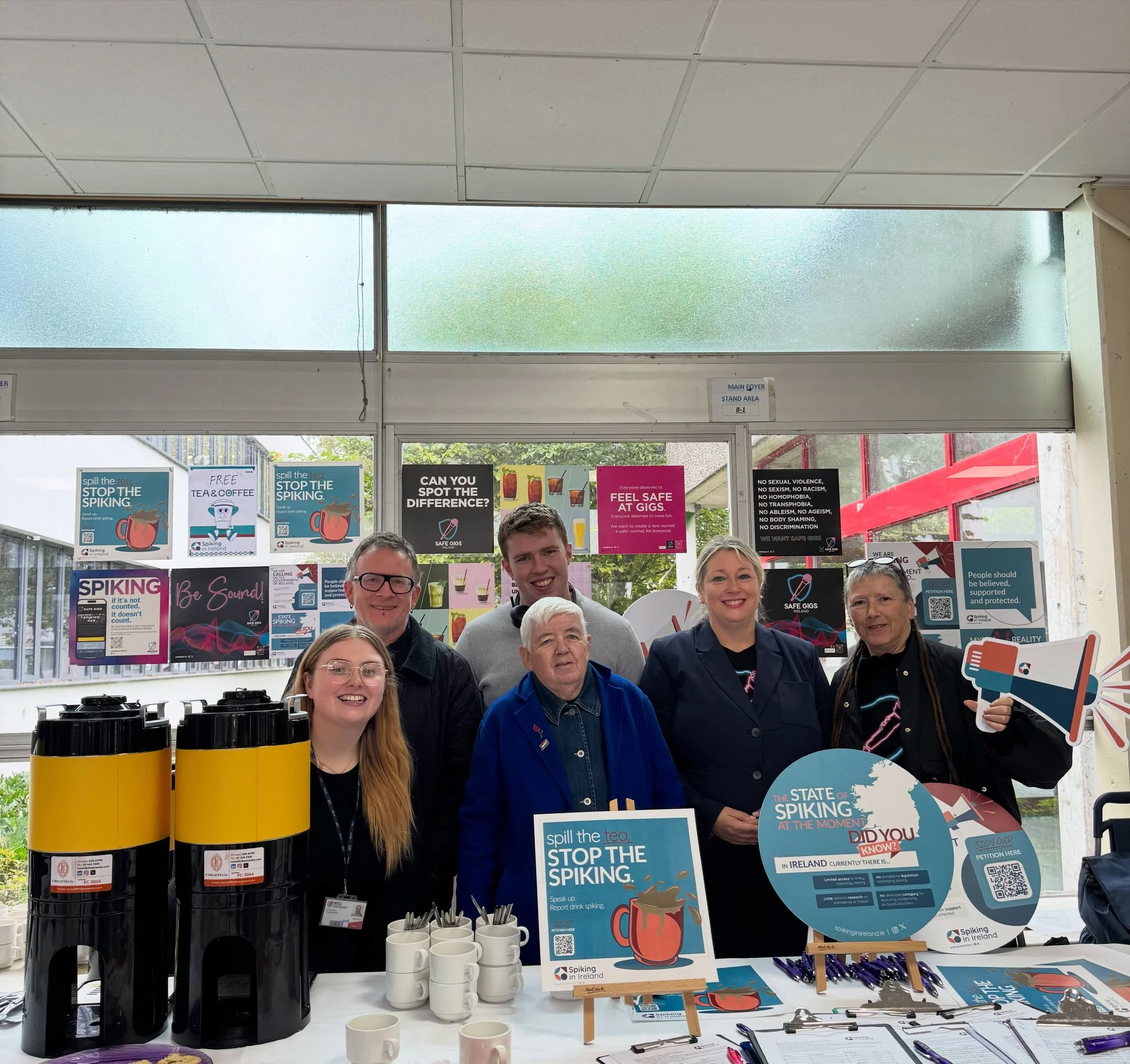 Thank you to @mtusu_ _  @mtu_ie for the invitation to your Bishopstown  Campus during SHAG Week  In previous years we have collaborated on a Consent Tea Event&hellip;.. we love the new twist you&rsquo;ve given to this event to make it more relevant y