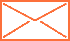 An orange envelope icon.