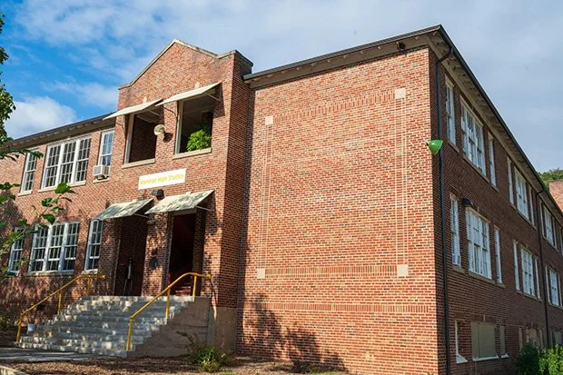 Marshall High Studios is a creative community and nonprofit arts space located in a restored historic high school on Blannahassett Island in downtown Marshall. Home to working artists, exhibitions, events, and workshops, the organization helps preser