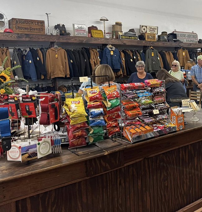 Penland & Sons Department Store is a historic downtown Marshall shop offering a wide mix of clothing, gifts, household goods, local products, and nostalgic finds. A true general store experience, it remains a longtime shopping staple filled with char
