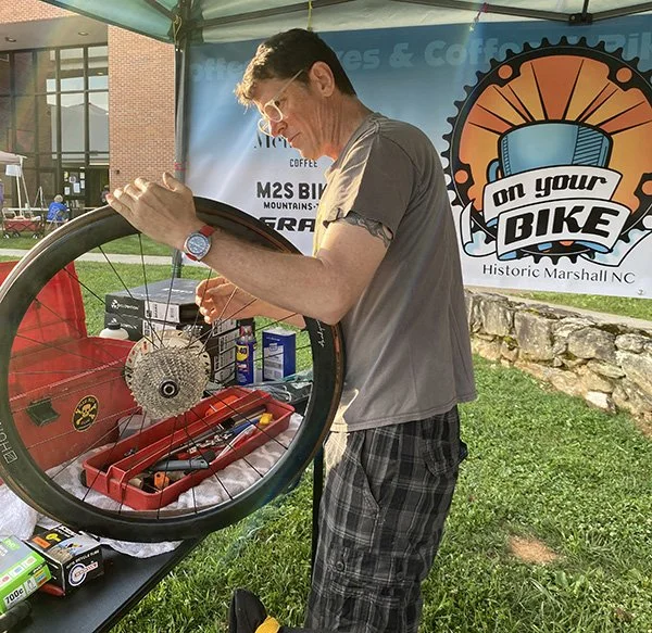 On Your Bike is a community-focused bicycle shop and service hub supporting cycling in and around Marshall. In addition to repairs and gear, we sell bikes and promote bicycle safety