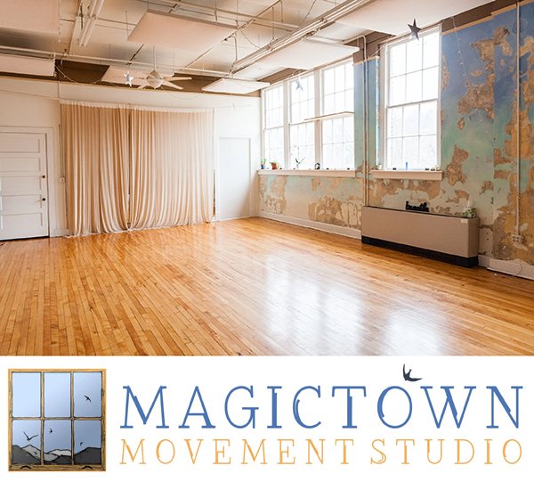 Magic Town Movement Studio is a welcoming movement space in downtown Marshall offering classes in yoga, tai chi, qigong, dance, meditation, and other mind-body practices. Through a diverse schedule of classes for all levels, the studio supports commu
