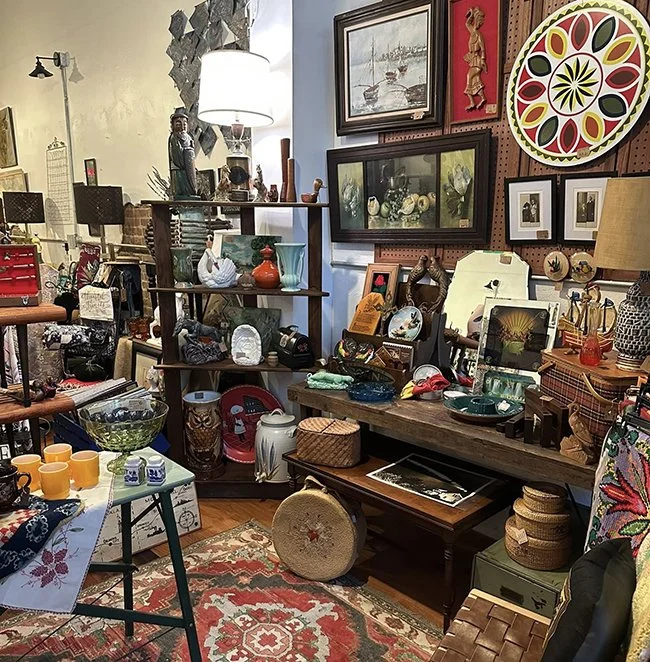 The Honey Hole is a funky downtown thrift and vintage shop filled with ever-changing finds, from home goods to quirky collectibles. Its back room of vintage clothing makes every visit a new treasure hunt where you never quite know what you’ll discove