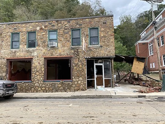 The Main Street Cafe did not come back; this is now the home of Star Taco