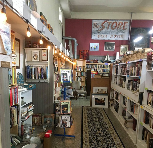COMING SOON French Broad Exchange is a downtown Marshall shop featuring used books, vinyl records, vintage clothing, and eclectic treasures. We are excited for the upcoming reopening of this beloved destination, and followers can stay updated on anno