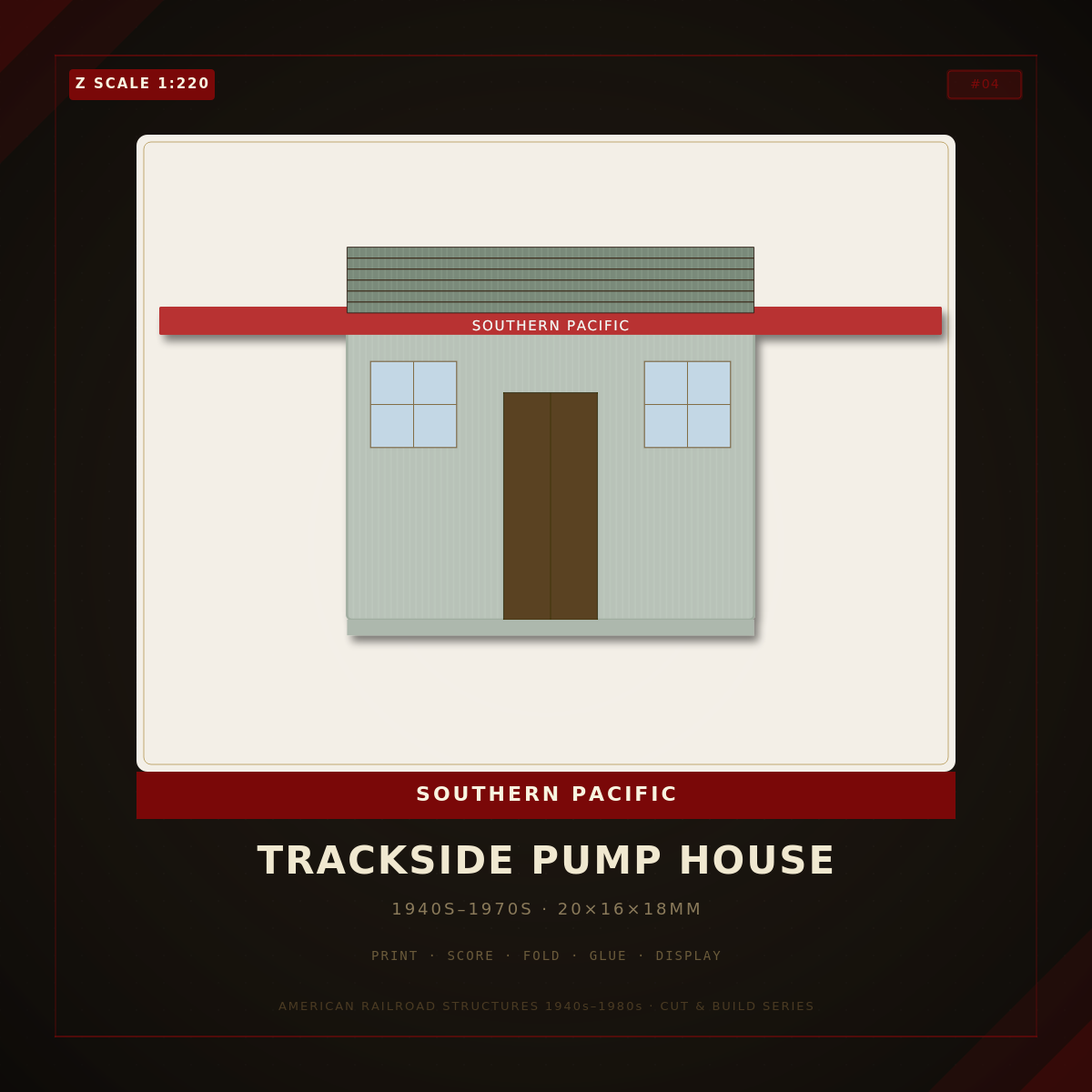 Z Scale: SP Pump House