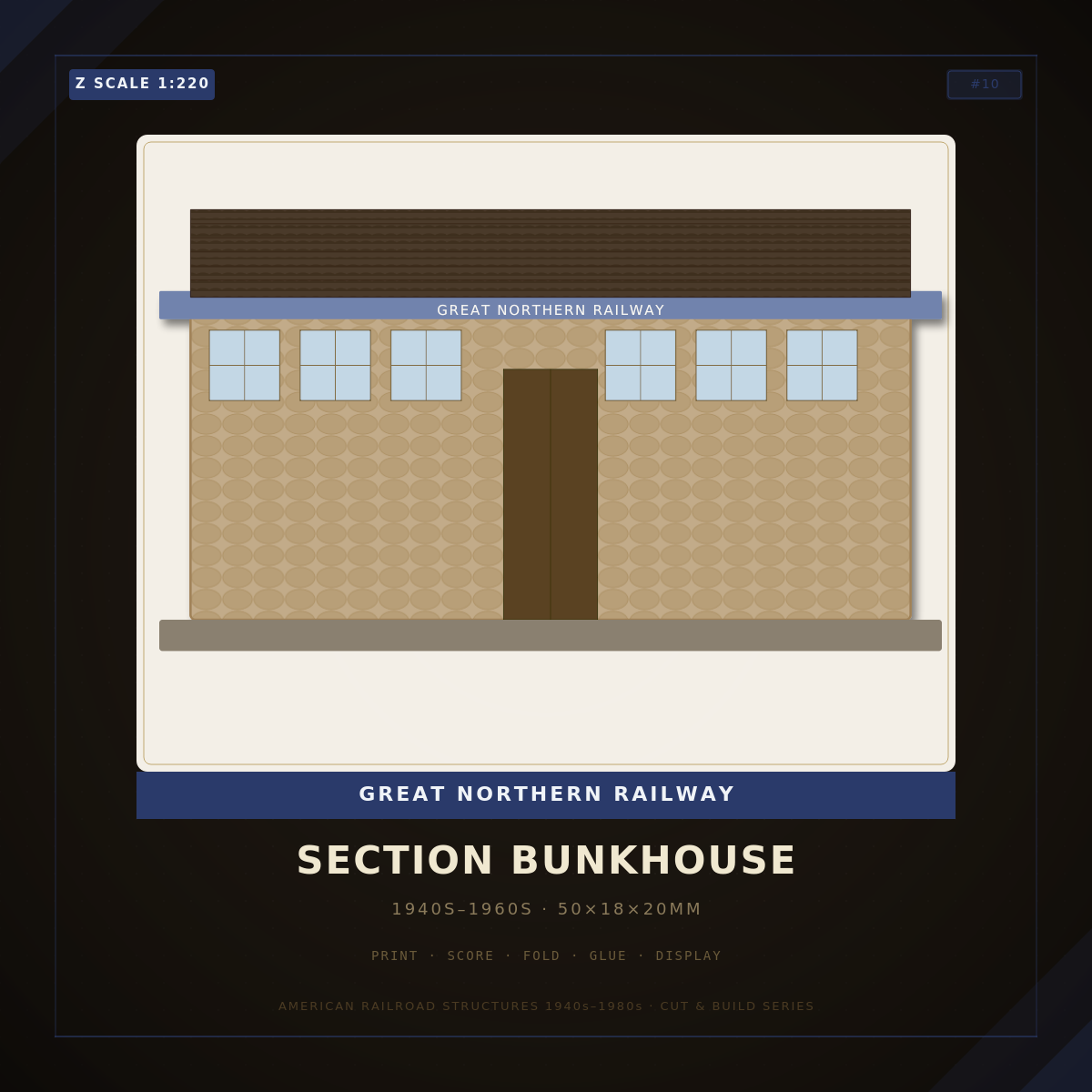 Z Scale: GN Bunkhouse