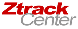 Ztrack Center logo with red and gray text