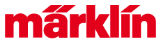 Red and white Märklin logo