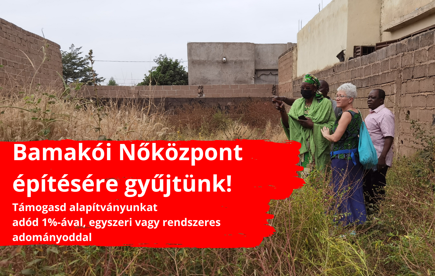 Nőközpont építése Bamakóban
