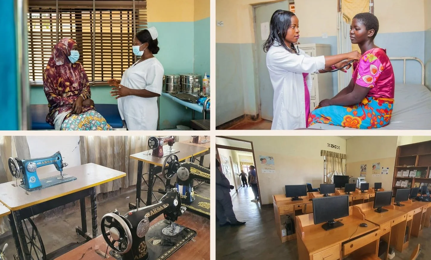 HOUSE OF HOPE / A REMÉNY HÁZA                                      Oktatási programok afrikai nőknek.