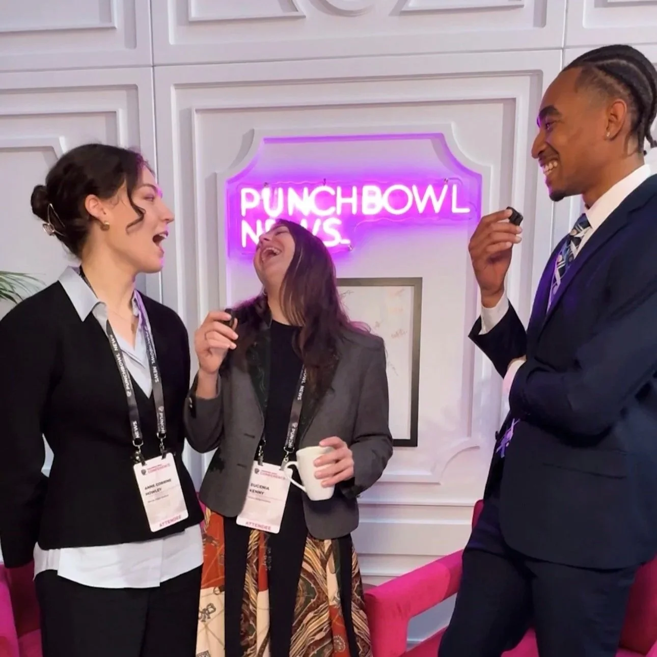 The Conference "Pink Room" social hosting