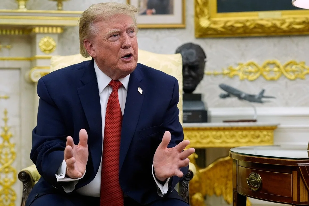 Trump downplays worries over Burnham’s exchange with Wiles impersonator