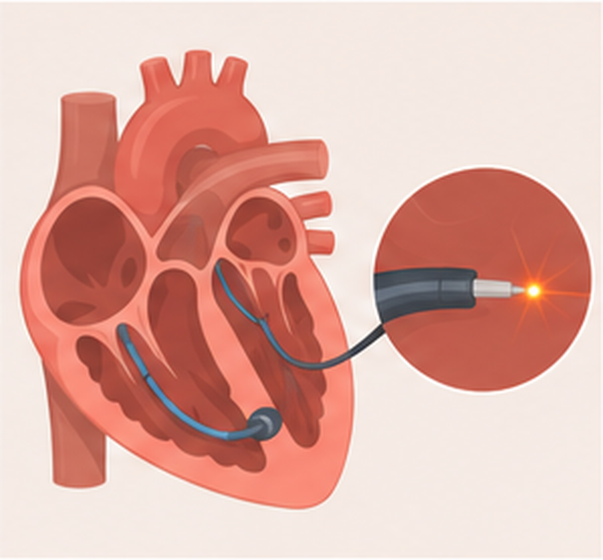 Traitement interventionnel des tachycardies par ablation