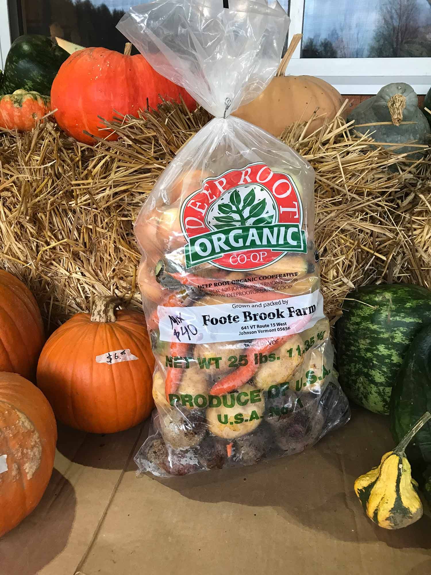 Mixed Root Bag, 25 lbs