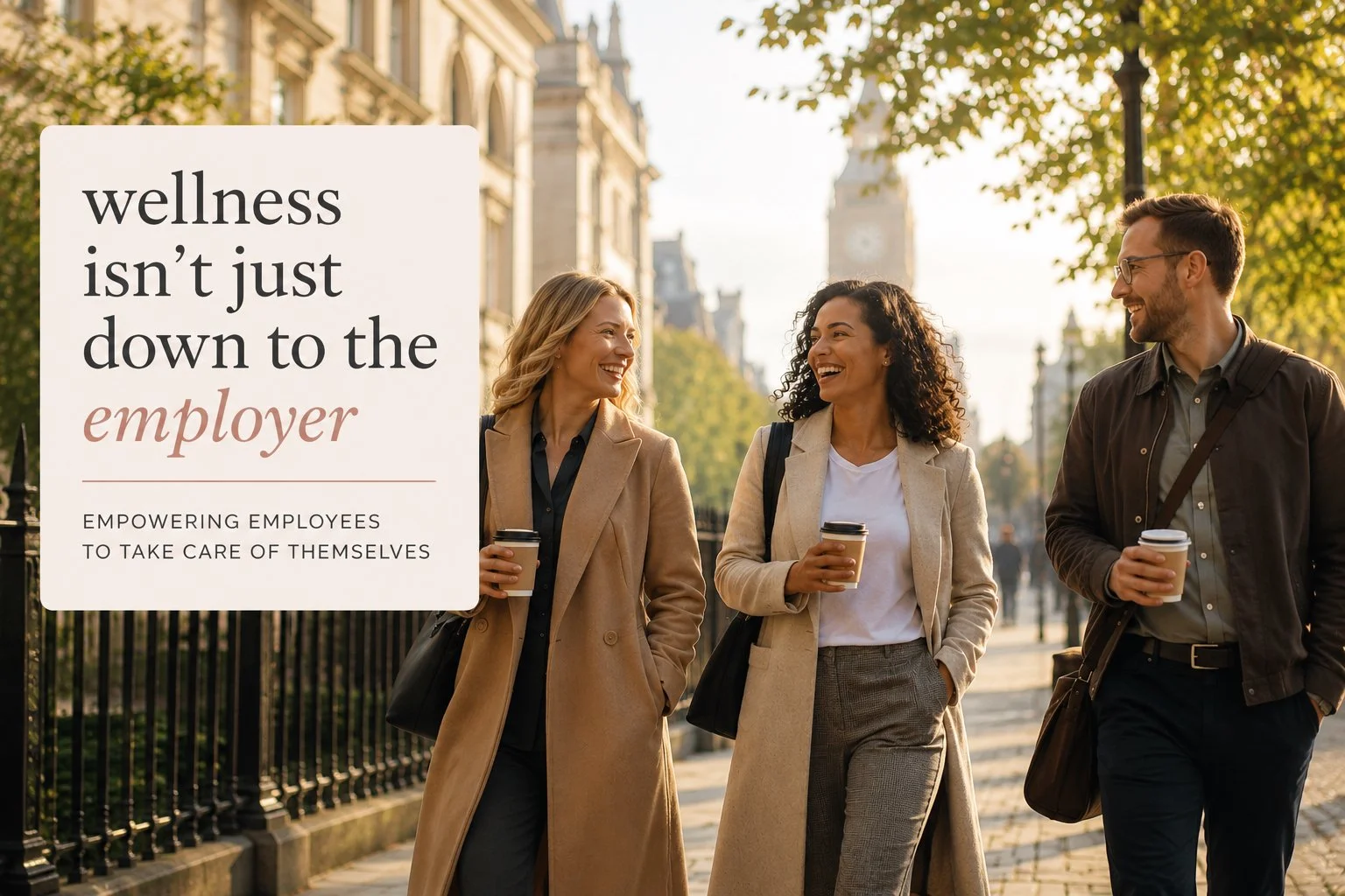 Wellbeing isn’t only the employers job….