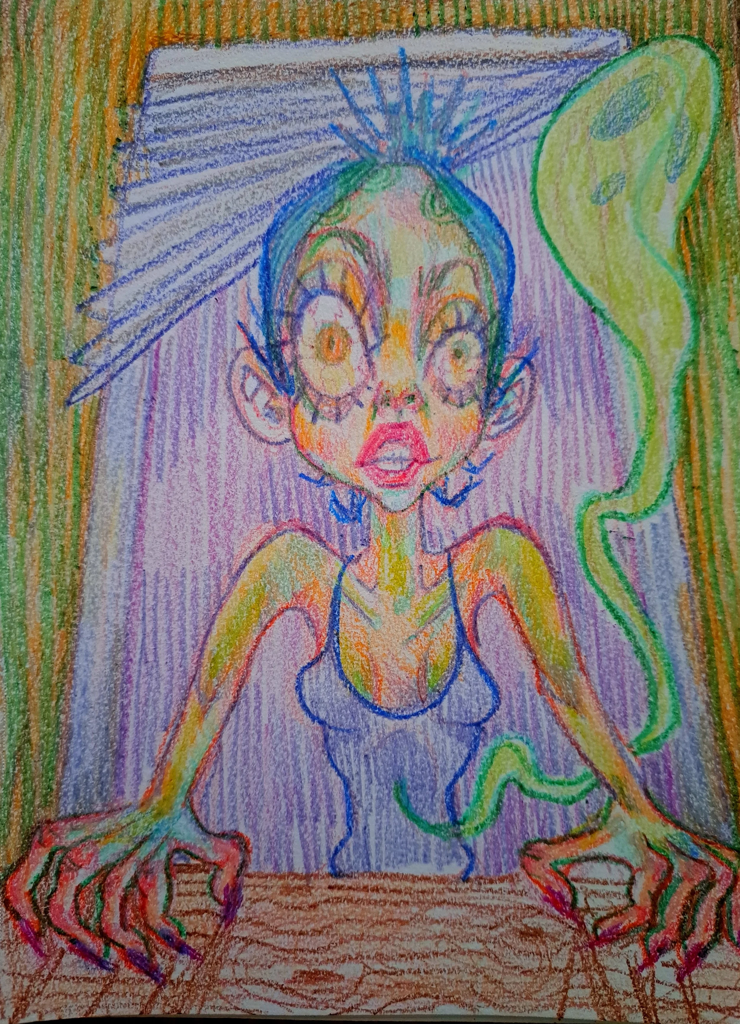 "Fear" Crayons 2023