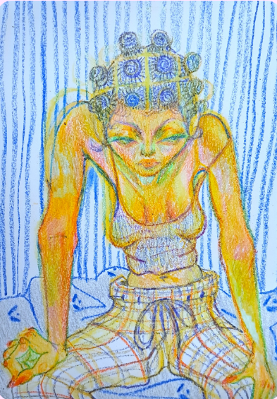 "Exhausted" Crayons 2023