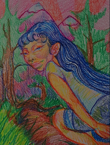 "She Runs Too Fast" Crayons 2023 