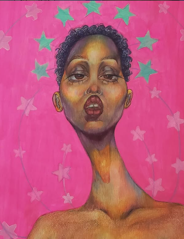 "In The Stars" Mixed Media 2020